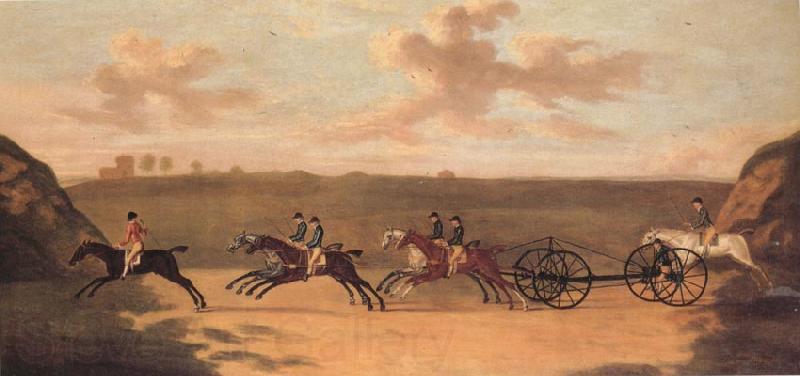 Francis Sartorius The Chaise Matoch,Run on Newmarket Heath,Wednesday,The 29 th of August